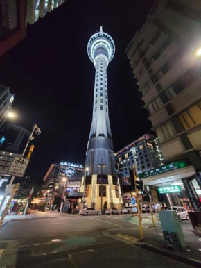 Sky tower just next DOOR